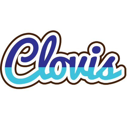 Clovis raining logo