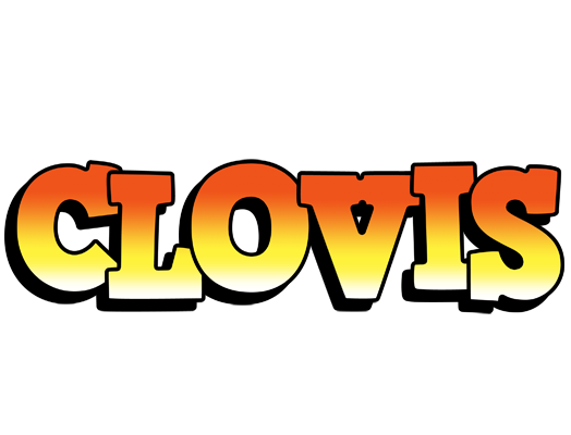 Clovis sunset logo