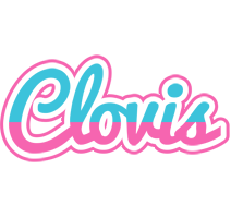 Clovis woman logo