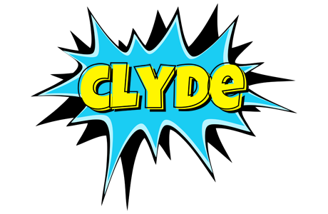 Clyde amazing logo