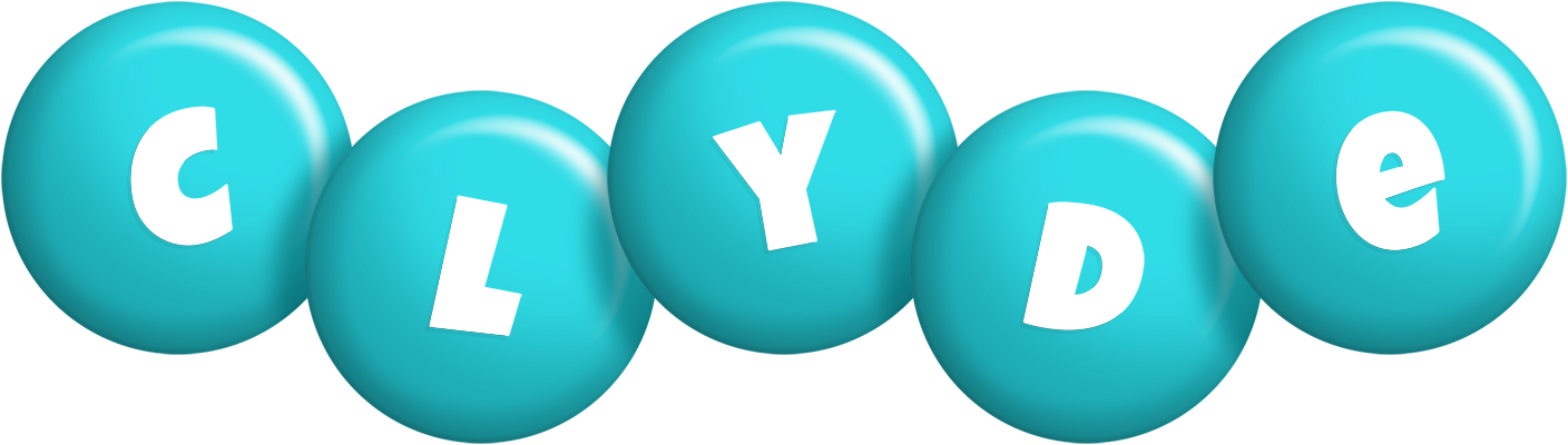 Clyde candy-azur logo