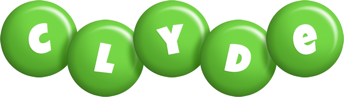 Clyde candy-green logo