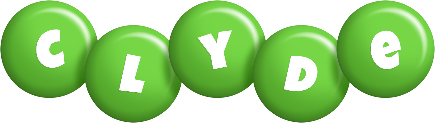 Clyde candy-green logo