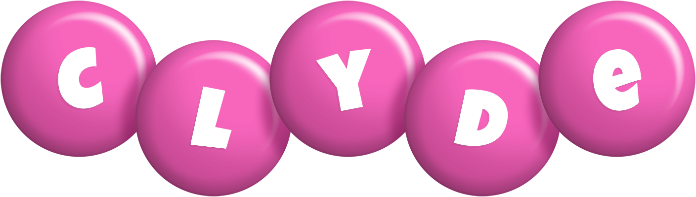 Clyde candy-pink logo