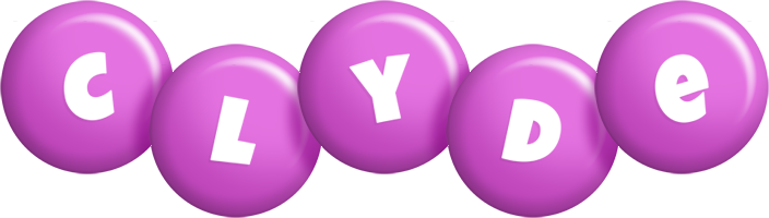Clyde candy-purple logo