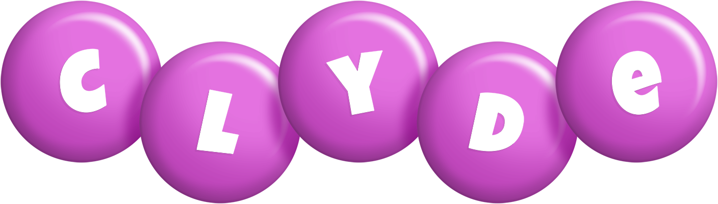 Clyde candy-purple logo