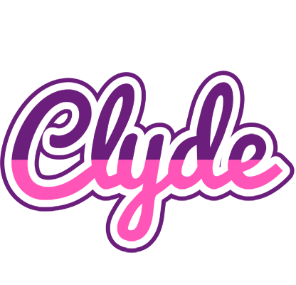 Clyde cheerful logo