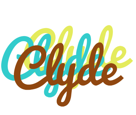 Clyde cupcake logo