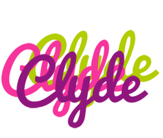 Clyde flowers logo
