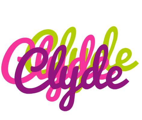 Clyde flowers logo