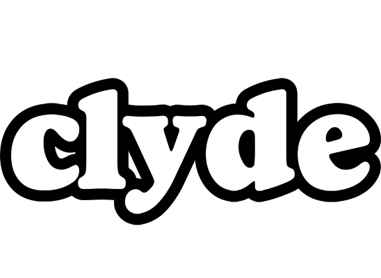 Clyde panda logo