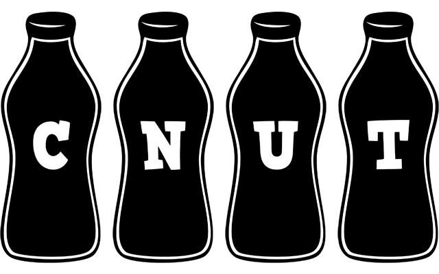 Cnut bottle logo
