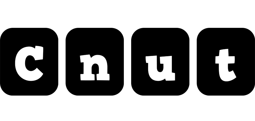 Cnut box logo