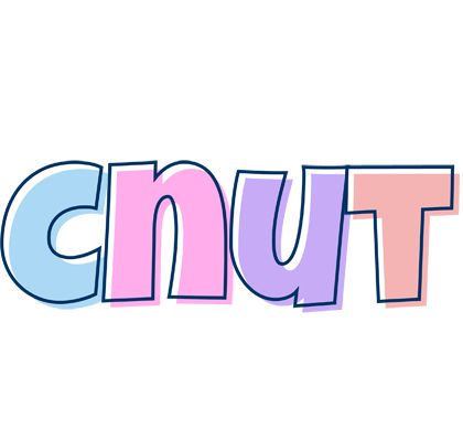 Cnut pastel logo