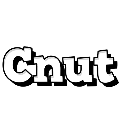 Cnut snowing logo