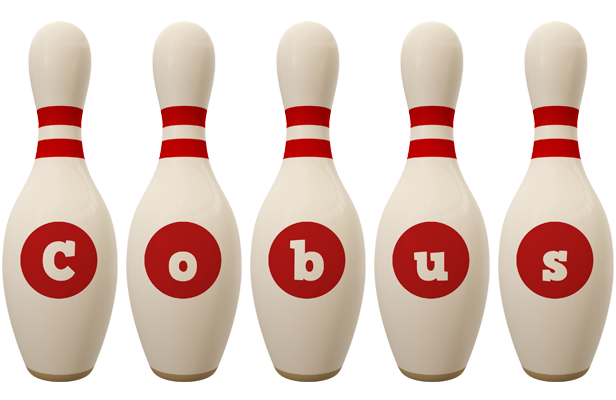 Cobus bowling-pin logo