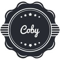 Coby badge logo