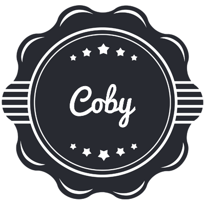 Coby badge logo
