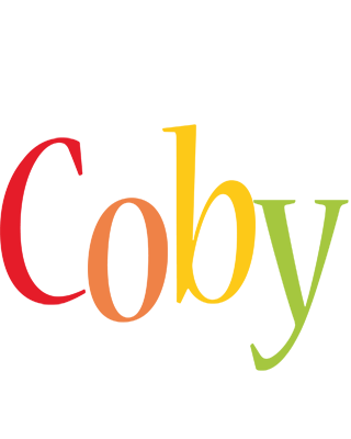 Coby birthday logo