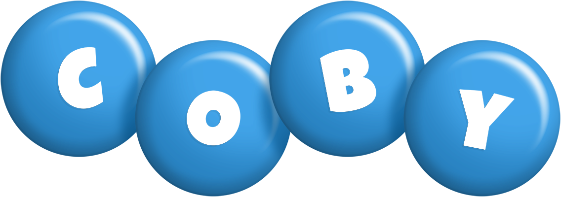 Coby candy-blue logo