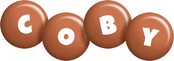 Coby candy-brown logo