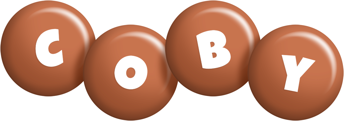 Coby candy-brown logo