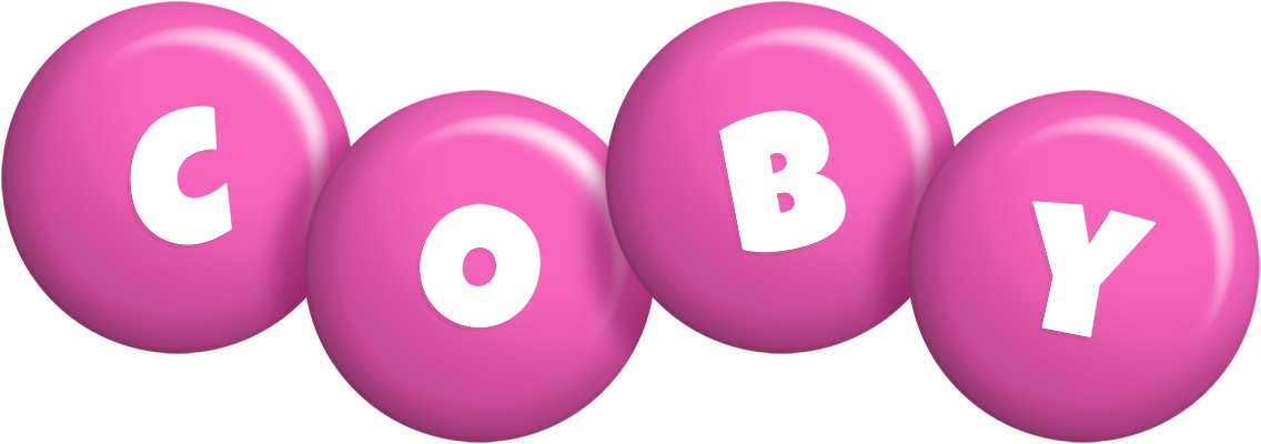 Coby candy-pink logo