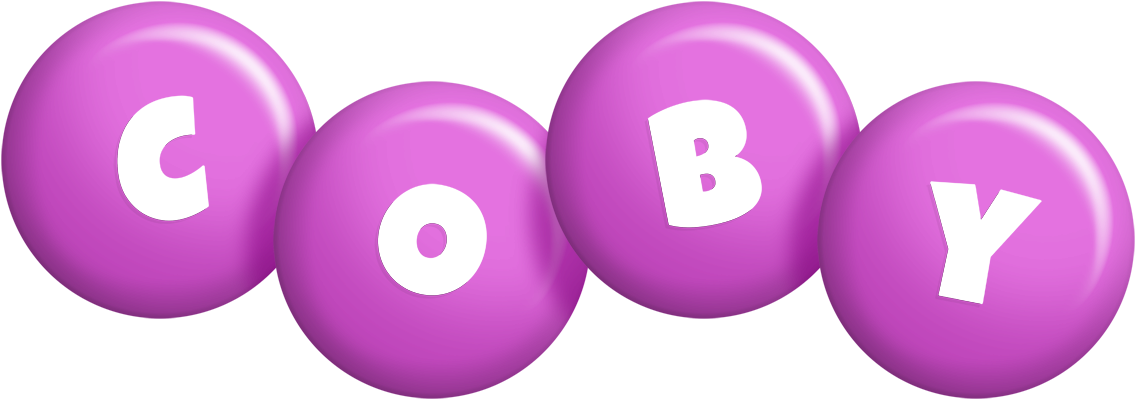 Coby candy-purple logo