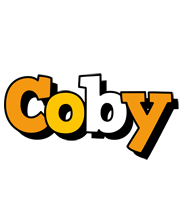 Coby cartoon logo