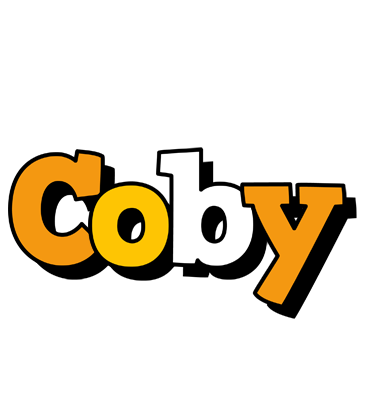 Coby cartoon logo