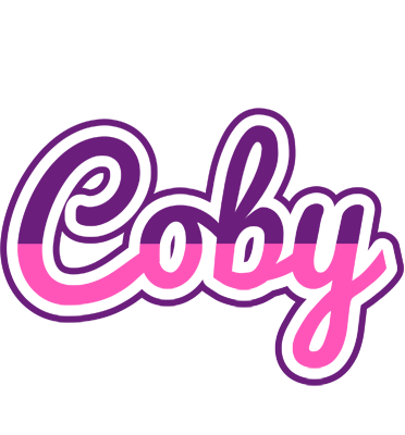 Coby cheerful logo