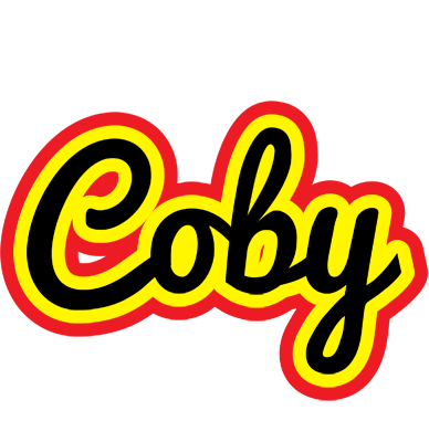 Coby flaming logo