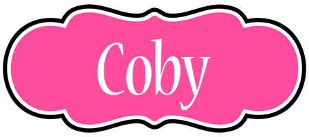 Coby invitation logo