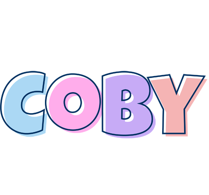 Coby pastel logo