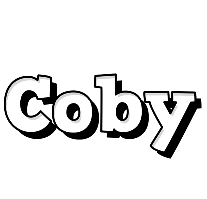 Coby snowing logo