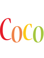 Coco birthday logo