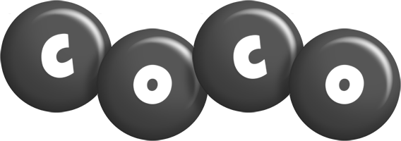 Coco candy-black logo