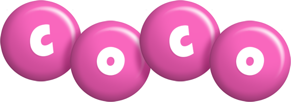 Coco candy-pink logo