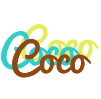 Coco cupcake logo