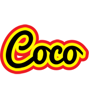 Coco flaming logo