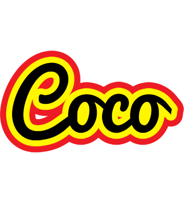 Coco flaming logo