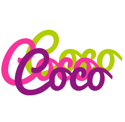 Coco flowers logo