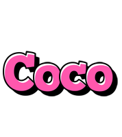 Coco girlish logo