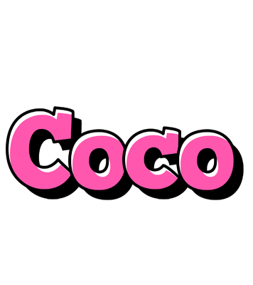 Coco girlish logo