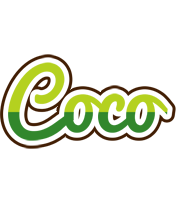 Coco golfing logo