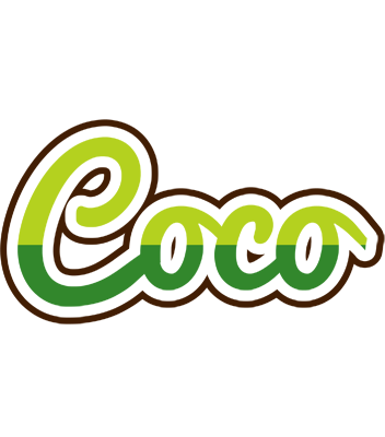 Coco golfing logo