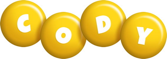 Cody candy-yellow logo
