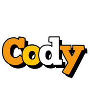 Cody cartoon logo