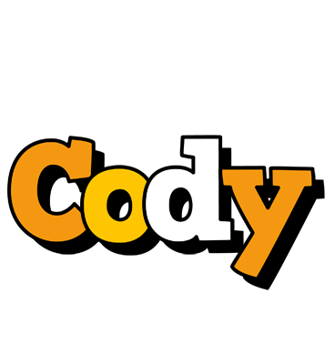 Cody cartoon logo