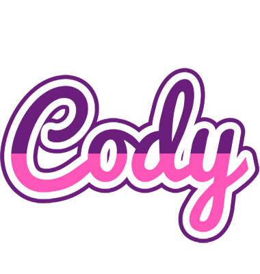 Cody cheerful logo